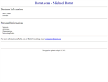 Tablet Screenshot of battat.com